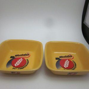 Weetabix 70th anniversary bowls